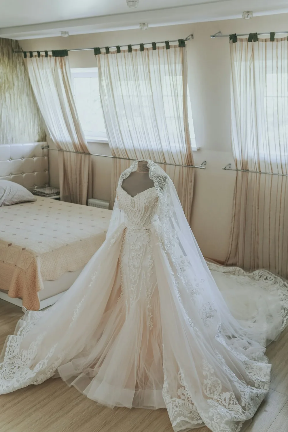 Bespoke Bridal Gown & Veil
